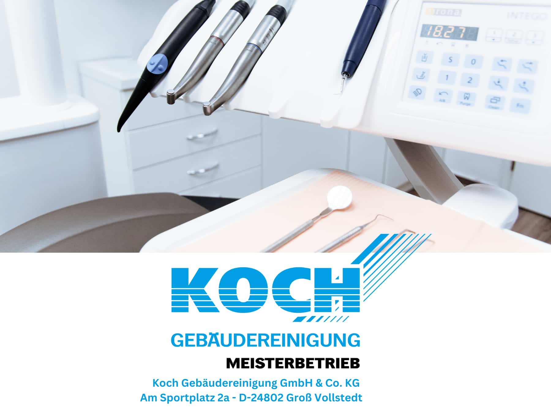 Reinigung von Praxen im Raum Kiel - Koch Gebäudereinigung